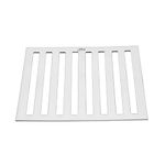 LIPKA Verticle Grating Floor Drain |Premium Stainless Steel|6 x 6 Inches|Commercial Drain|