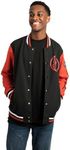 Bioworld Miles Morales Spider-Man Adult Unisex Varsity Jacket-Small