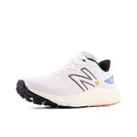 New Balance Men's Fresh Foam X Evoz V3 Running Shoe, White/Angora/Black, 9 UK Wide