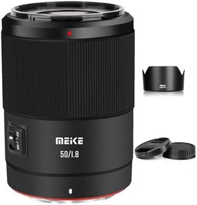 Meike 50mm F1.8 Z-Mount STM Full Frame Auto Focus Prime Portrait Lens for Nikon Z Mount Cameras Z5 Z6 Z7 Z9 Z6II Z7II Z50 Z30 ZFC with 58mm Lens Filter+Lens Bag