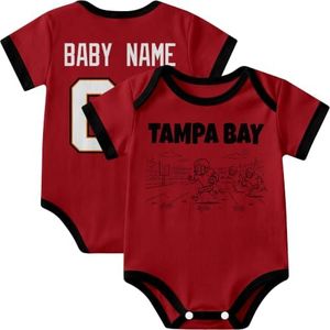 KREDE Tampa Bodysuit Custom Name Baby Clothes for Baby Boy Gifts