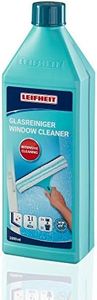 Leifheit Glasreiniger 1000 ml für streifenfreien Glanz, Glasreiniger Konzentrat mit Kindersicherung, Fensterreiniger Konzentrat mit Glanz-Alkohol