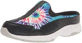 Easy Spirit Women's Walking Shoes, Black Multi, 7.5 Wide