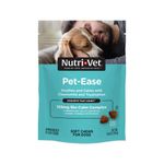 Nutri-Vet Pet-Ease Soft Chews for Dogs - Vet Formulated with Chamomile and Tryptophan to Soothe and Calm Dogs -6.0 oz