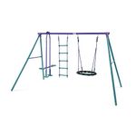 Plum Metal Multiplay Swing Set