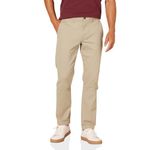 Amazon Essentials Men's Slim-Fit Casual Stretch, Khaki, 34W x 32L