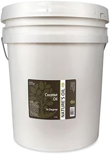 Nature's Oil Coconut 76 Degree, Naturally Refined, 35lbs (5 Gallon)