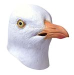 Bristol Novelty BM504 Seagull Mask, White, One Size