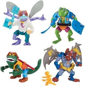 Teenage Mutant Ninja Turtles: Classic 4" Mutant 4-Pack Figure Bundle - Wave 2 by Playmates Toys