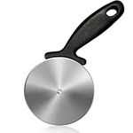 Rocky Mountain Goods Large Pizza Cutter Wheel with Thumb Guard 9”- Large Blade for Cutting through Pizza, Brownies, Quesadillas, Deep Dish - Dishwasher Safe