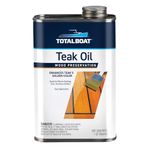 TotalBoat Teak Oil - Premium Marine Wood Sealer Protects & Preserves Teak on Boats and Outdoor Furniture (1 Quart)