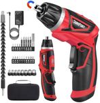 Cordless Electric Screwdriver Set, 