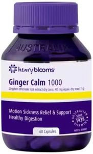 Henry Blooms 1000mg Ginger Calm 60 Capsules