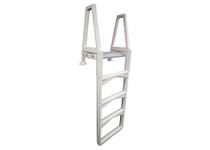 Confer 63552X Sturdy 46 to 56 Inch Adjustable Above Ground Swimming Pool Ladder