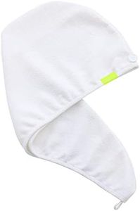 Aquis Lisse Hair Turban (White)