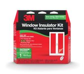 3M 2174W-6 Outdoor Window Insulator Kit, Patio Door (6' 8" X 9')