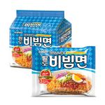 PALDO FUN & YUM Korean Ramen Family Pack (Bibim Men), 650 Grams, Pack Of 1