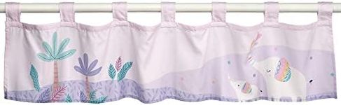 Bedtime Originals Elephant Dreams Nursery/Child Light Pink Window Valance