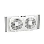 Comfort Zone Twin Window Fan with R