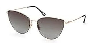 Tom Ford ANAIS-02 FT 1005 Shiny Rose Gold/Grey Shaded 62/17/140 women Sunglasses