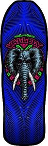 Powell Peralta Mike Vallely Elephant Classic Skateboard Deck, Blacklight, 9.85" x 30"