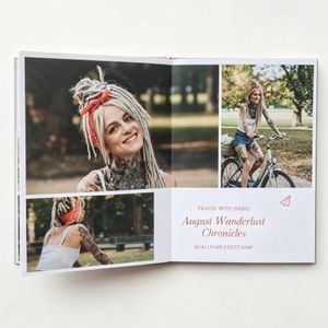 Custom Wedding Photo Book – 8x11" Hardcover Layflat, Waterproof, Matte Finish | Just Send Photos, We Design | 24 Pages Holds 30-50 Photos | Anniversary, Engagement