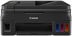 Canon G4210 Wireless Megatank All-in-One Printer with Scanner, Copier and Fax, Mobile Printing, Black (2316C002)