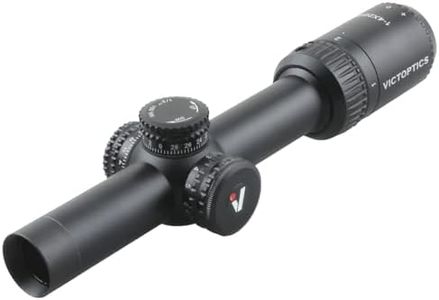 Victoptics OPSL21 X4 1-4x20IR Lunette de visée pour sport, airsoft et chasse, fusil à air comprimé, visière cible, lunette de visée à fusil, Rifle Scope