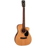 Cort Mahogany Acoustic Guitar With Cutaway Electronics Af515Ce-Op