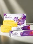 Kozicare Kojic Acid Soap & Saffron Face Cream Combo | Body Tan Removal Soap | Body Soap for Women & Men- Pack of 3 | Alpha Arbutin & Niacinamide Cream | Reduces Dark Spots and Enhances Glow-15gm