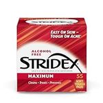 Stridex Medicated Acne Pads, Maximu