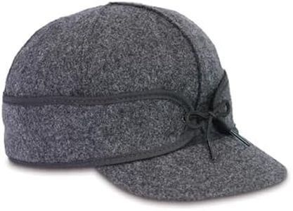 Stormy Kromer The Mackinaw Cap, Charcoal, 7 1/8