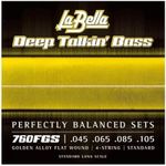 La Bella Bass 760FGS Gold Flats 045