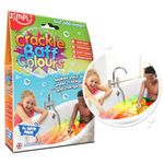 Zimpli Kids Crackle Baff Colours, 6 Bath Pack, Magically makes your water Crackle, Pop & Change Colour, Multi-Sensory Play Activity, Educational & Learning Toy, Ideal Pocket Money Gift