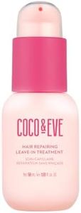 Coco & Eve Hair Repairing Leave-in Treatment for Damaged, Color Treated, Brittle Hair. With Hyaluronic Acid, Ceramide. Strengthens, Deeply Repairs Breakage, Split Ends. For all Hair Types (50ml)