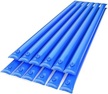 Fologtoo 0.7mm Thickened Blue Winter Water Tube for Swimming Pool Covers, 12 Pack 8ft Pool Cover Water Bags for Inground Pool Cover, Three-Layer Composite Material
