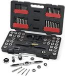 GEARWRENCH 77 Piece SAE/Metric Ratcheting Tap and Die Set -3887