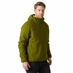 Helly Hansen Mens Verglas Hooded Insulator, Olive Green, XL