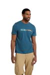 Animal Jacob Mens Cotton T-Shirt - Lightweight & Relaxed Fit Tee - Autumn Winter, Walking, Hiking, Outdoors & Travelling Teal L