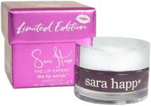 Sara Happ The Passion Fruit Lip Scrub - Gently Exfoliate, Polish, and Revitalize Dry Lips with Sugar Crystals, Jojoba, and Grape Oils. Vegan, 0.5 oz