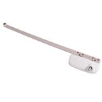 Truth Hardware Ellipse Single Arm Left Hand Casement Window Operator with 13-1/2" Arm - White