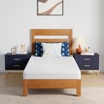 FDW Twin Mattress,5 Inch Gel Memory Foam Mattress, Medium Firm for Cool Sleep Pressure Relief, CertiPUR-US Certified/Bed-in-a-Box/Pressure Relieving