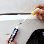 Touch Up Paint for Cars, Car Paint Scratch Repair, Two-In-One Car Touch Up Paint Fill Paint Pen, Quick & Easy Solution to Repair Minor Automotive Scratches 0.8 fl oz (White)