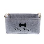 pet toy storage food container basket decor dogman toys food Collapsible Storage Basket Bins toys for dog toy baskets toy wooden cosmetic Organizer