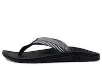 Chaco Women's Classic Flip Flop, Level Black/White, 3 UK