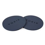 YOKIK Cushioned 10MM Knee, Elbow, & Wrist Pads For A Pain-Free Workout Experience | High Density, Premium TPE Knee Pads For Yoga, Pilates, Meditation, Exercise, Workout, Planks & Pushups |Blue