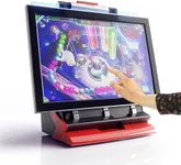 JVL Echo 22’’ Touchscreen Arcade Machine for Home - 149 Games Action / Card / Puzzle / Strategy - Retro Video Game Console for Adults and Kids – LCD HD Display