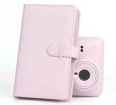 108 Pockets Mini Photo Album Book for 3 inch Fujiflim Instax Mini LiPlay 11 9 8 7s 70 90 Link/Pringo 231/ Instax SP-1/ Polaroid PIC-300P/ Z2300 Films (Blossom Pink)