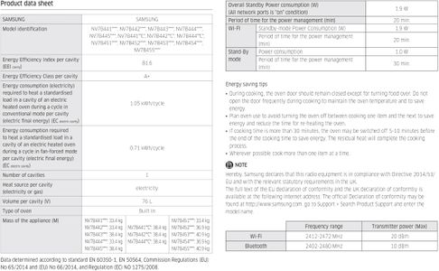 Samsung Series 4 Dual Cook Oven – Electric Multifunction Built-In