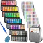 264 Pack Colored Gel Pens Set,132 Colored Gel pen with 132 Refills 100% More Ink, Include Glitter Metallic Pastel Neon Morandi Gel Pens for Adults Coloring Books Drawing Crafts Bullet Journaling